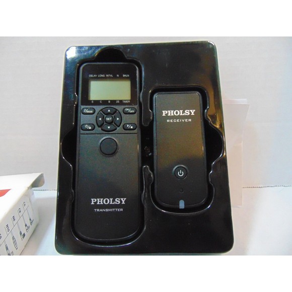 PHOLSY Wireless Timer Remote Shutter Release C8 -Open Box No cable - Picture 6 of 10